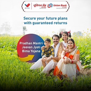 Safeguard your family’s future against uncertainties with Pradhan Mantri Jeevan Jyoti Bima Yojana. Know More: https://bit.ly/JeevanJyoti Apply Now: https://bit.ly/3Npjb47 Department Of Financial Services, GOI #UnionBankOfIndia #GoodPeopleToBankWith | Union Bank of India