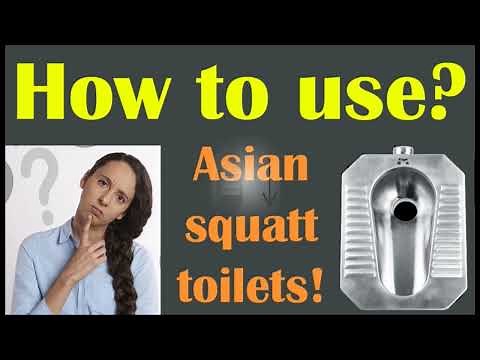 Tips For Women To Use Asian Squat Toilets | Hacks You Need to Know 2022 | How to use squat toilets?