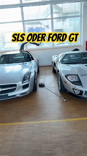Mercedes SLS AMG or Ford GT? How do you decide? #cars #mercedes #sls #amg