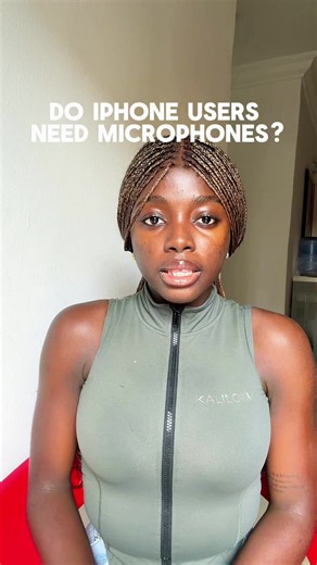 Tutorial on how to set your iPhone camera to voice isolation without using microphone