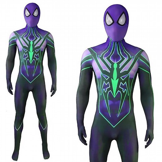 Spider-Man Ben Reilly Chasm Cosplay Costume for Adults Kids Hallowcos