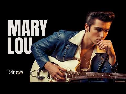 Mary Lou — Rock & Roll Love Song from the 50s (Elvis Presley Style) | Retrosyn 🎙️🖤