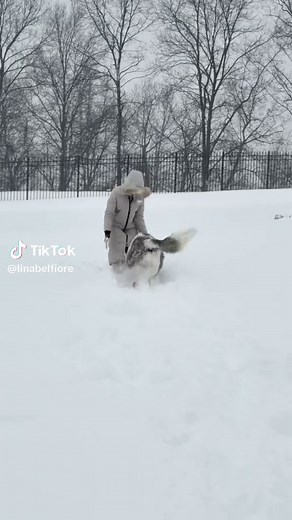 Snow Day Fun with My Sweetpea 🐾