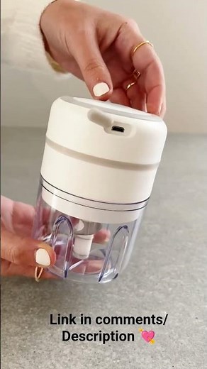 Mini Rechargeable Food Processor for Kitchen – Cüraa ChopLab Review