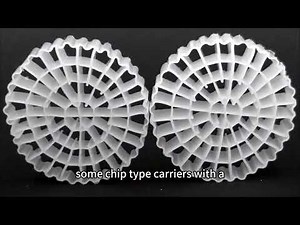 MBBR Carrier Types Sponge, Chip, Coin & Tube Carriers Explained | Wastewater Treatment Guide