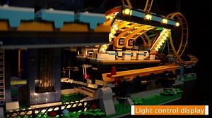 BrickBling LED Lights Compatible with Lego Loop Coaster (Lights Only, No Model), Light Kit Compatible with Lego 10303