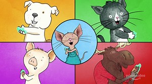 Let’s wash our hands together! 🖐🧼 Follow these simple steps from Mouse and friends and watch If You Give A Mouse A Cookie now only on Amazon Prime Video. | Prime Video Kids
