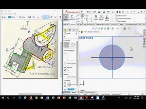 Solidworks Tutorial on Plane Usage (and other stuff)