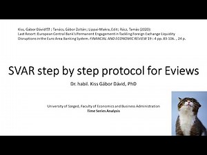 A step by step guide for SVAR (in Eviews)