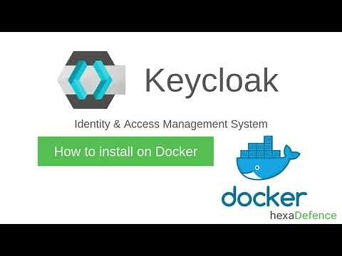 How to install Keycloak on Docker