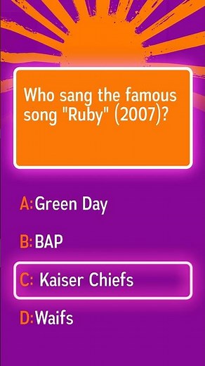Who performed the famous song Ruby in 2007?