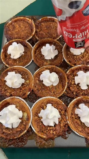 mini pecan pies are so easy and delicious! | Lucy Diamond