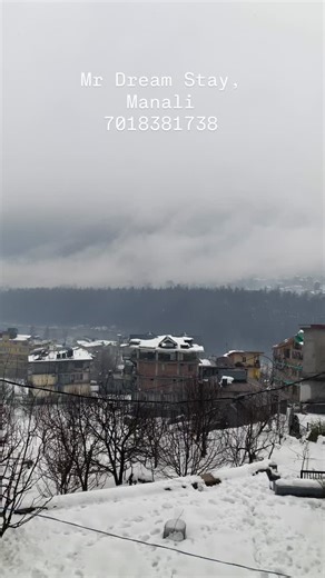 Mr Dream Stay on Instagram: "Come Manali & Stay with Mr Dream Stay with kitchen, Wi-Fi, Balcony and WOW view facility. Contact: 7018381738 #mrdreamstay #homestaysofindia #manalihomestay"