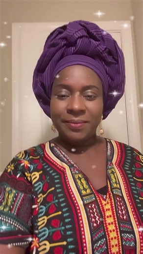 Simple gele headwrap tutorial on yourself #reels #fyp #headwrap | African Beautiful Fashion and Lifestyle