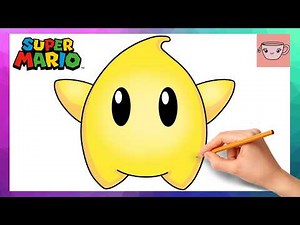 How To Draw Luma from Super Mario Galaxy | Drawing Tutorial