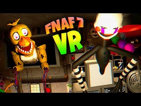 УПАЛ от СКРИМЕРОВ в FNAF 7 VR Ultimate Custon Night 🤕