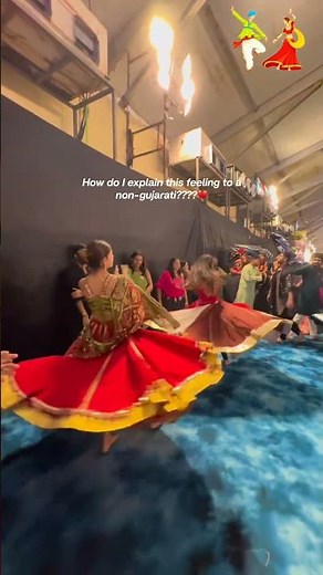 How do I explain this feeling to a non-gujarati????? 😍✨ ||Garba love's #garba #shorts