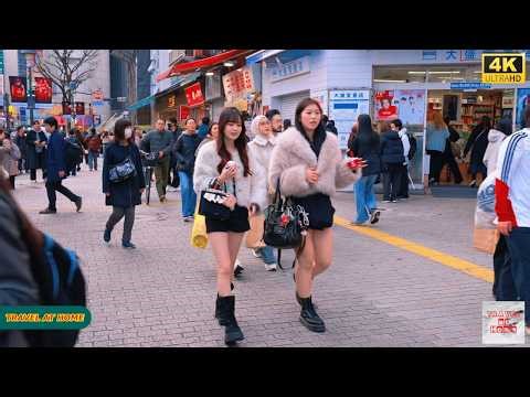 4K HDR Japan travel 2026 | Walk in Shibuya (渋谷) Tokyo Japan | Relaxing Natural City ambience