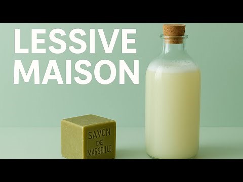Ma recette de lessive maison ( qui ne durcit pas )