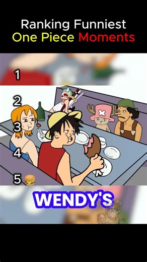 Ranking Funniest One Piece Moments