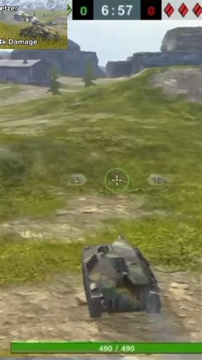 Hetzer tank no sniper 🎉🥶🇹🇭 #wotblitz