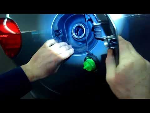 VW Tiguan fuel door actuator re & re