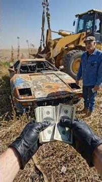 ASMR Car Restoration! Abandoned 1987 Ferrari Testarossa – From Farm Discovery to Home Launch