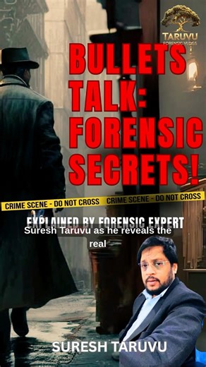 Ballistics: The Science Behind Bullet Wounds and Trajectory #taruvuforensicvlogs #viral #ballistics