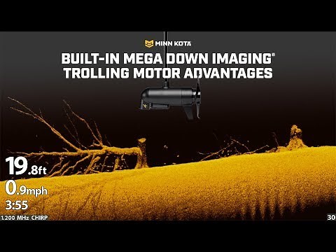 Built-In MEGA Down Imaging Trolling Motor Advantages | Minn Kota