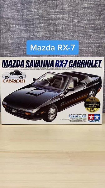 #mazda #maz #da #rx #7 #cabriolet #savana #savanna #re #tamiya #rad #and #blue