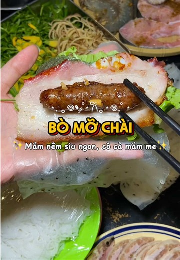 Thịt Cuốn Chấm Mắm Đồ Ngon Mê Mẩn