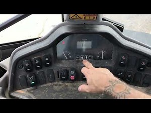 Volvo BL60 Backhoe Operations Video