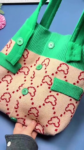 Bolso de suéter reciclado: DIY fácil