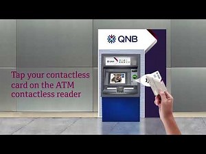 Deposit or withdraw money from any QNB ATM with a simple touch