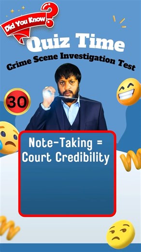 PG Level CSI MCQ 30 | For All Forensic Exams Prep | Crime Scene Investigation #forensicscience #mcq