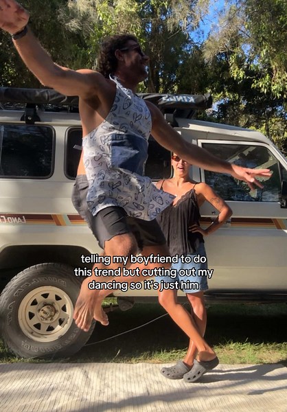 Boyfriend Dance Trend Challenge with My Favorite Apron