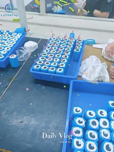 A quick look behind the scenes of Li-ion battery manufacturing!