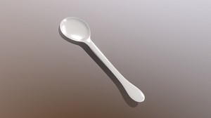 Spoon - 3D model by tiago-chefe