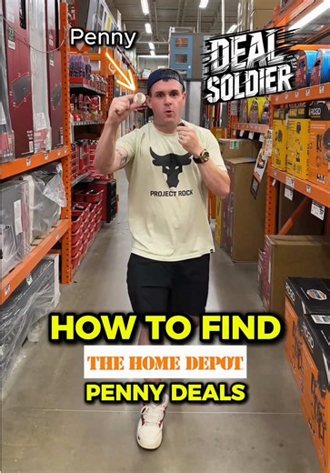 How to find Home depot Penny items today! Deal Soldier is the shopping secret I tell everyone about. If you like shopping for clearance items, two words. Deal Soldier. #pennyitems #clearancefinds #shoppinghacks