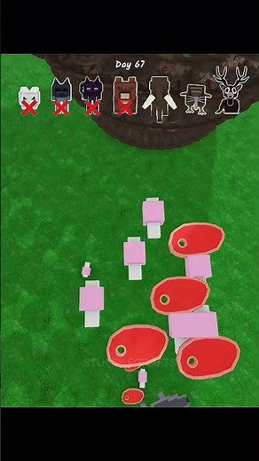 Lava Mine Vs Mobs in 99 Nights in the Forest 💀 #99nightintheforest #roblox