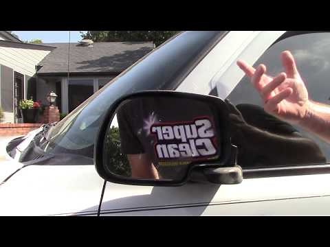 Tips To Removing Stickers From Car Glass & Mirrors