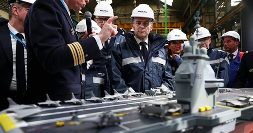 Macron names next nuclear-powered aircraft carrier ‘France Libre’ as a symbol of independence
