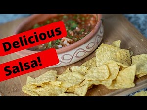 How To Make Salsa | BEST SALSA RECIPE | Easy, Fast, Simple, Delicious
