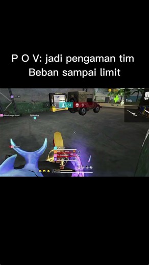 P O V: jadi pengaman tim Beban sampai limit #ff #freefire #freefireshorts #freefiremax