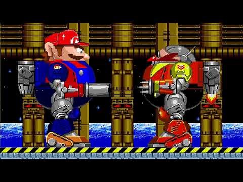 Mario vs Sonic 2 Death Egg Robot