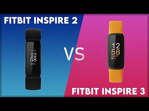 Fitbit Inspire 2 vs Fitbit Inspire 3 Comparison