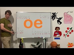 OE Phonics Sound with Words for Young Learners - Fun Phonics - Lesson 58