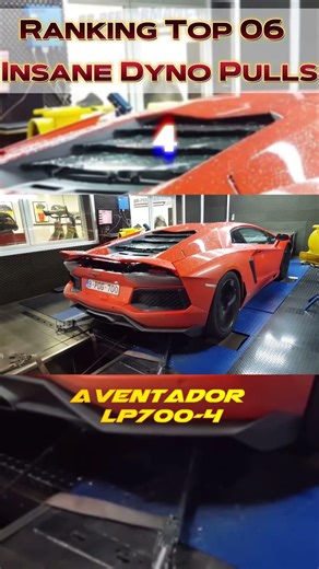 Ranking Top 06 Insane Dyno Pulls #DynoPulls #SupraMK4#GT500#GTRR35 #Aventador#RX7#Evo9#V12Sound#2JZ