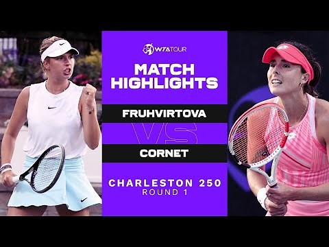 Linda Fruhvirtova vs. Alize Cornet | 2021 Charleston 250 Round 1 | WTA Match Highlights