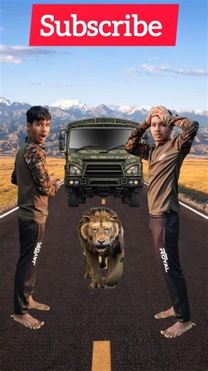 😱 lion vfx tutorial video #viral #shorts #youtube #trending